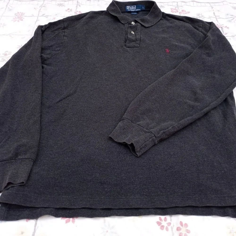 Ralph Lauren Longsleeves Gray 100% Cotton Classic
